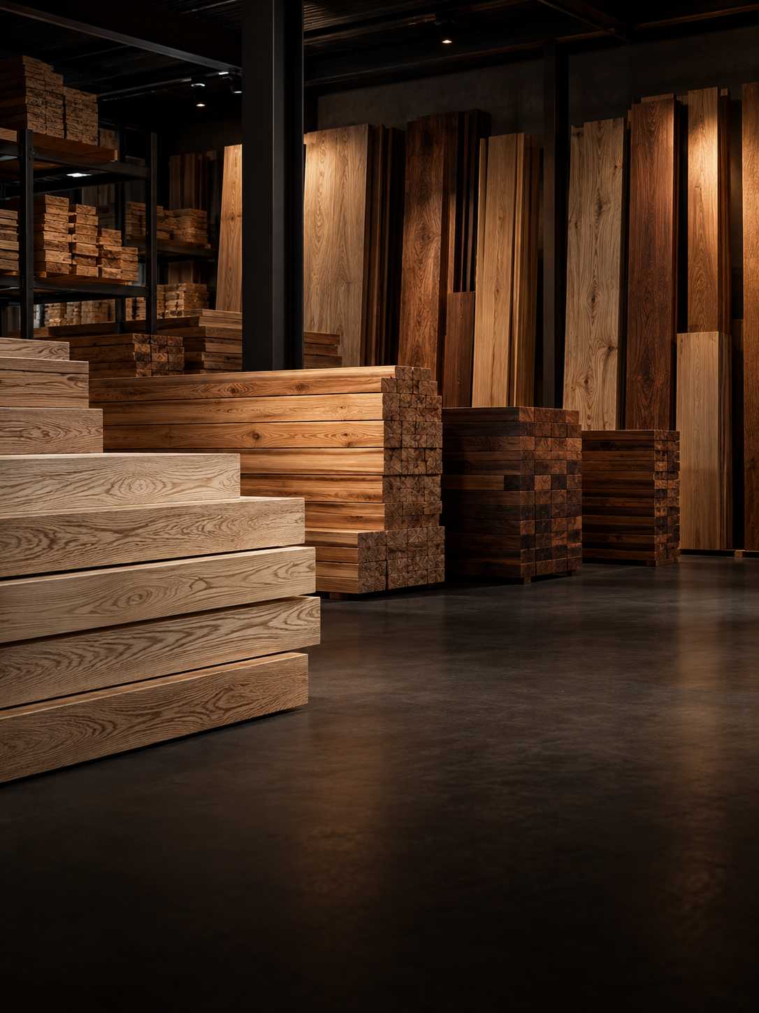 Premium imported timber species